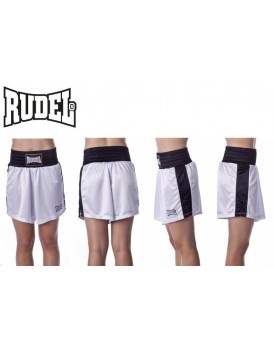 Shorts Rudel Boxer Feminino Classic Branca